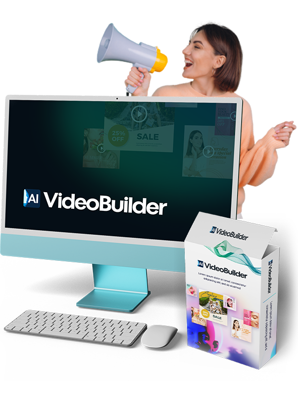 AIVideoBuilder Interface Mockup